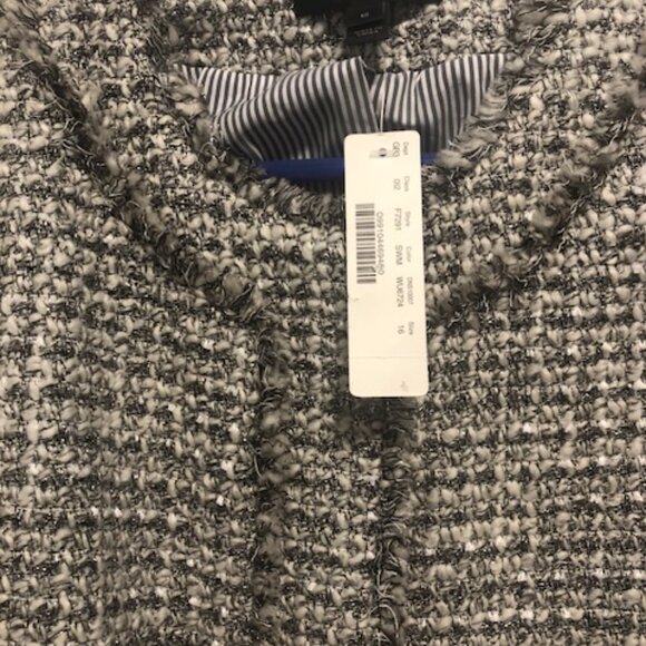 NWT J Crew Tweed Blazer - Picture 2 of 3